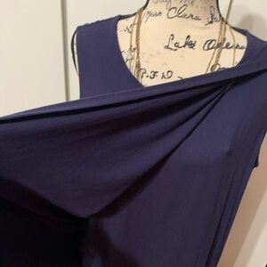 J. Jill Navy Midi Dress